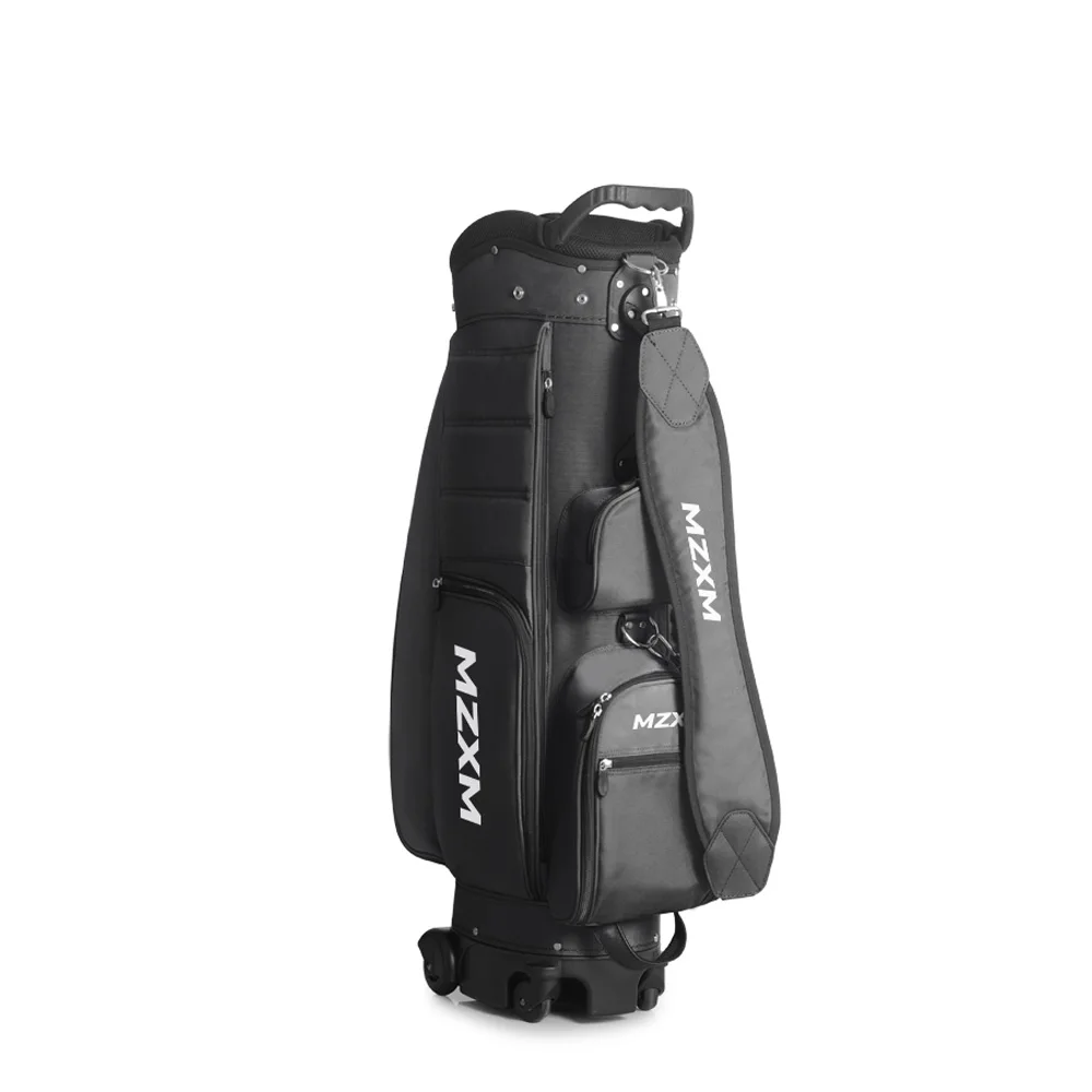 Golf Bag of New USA Brand High Quality have Wheels Lightweight Golf Caddy Bag Cart Bag Large Capacity Men's Golf Club Bag