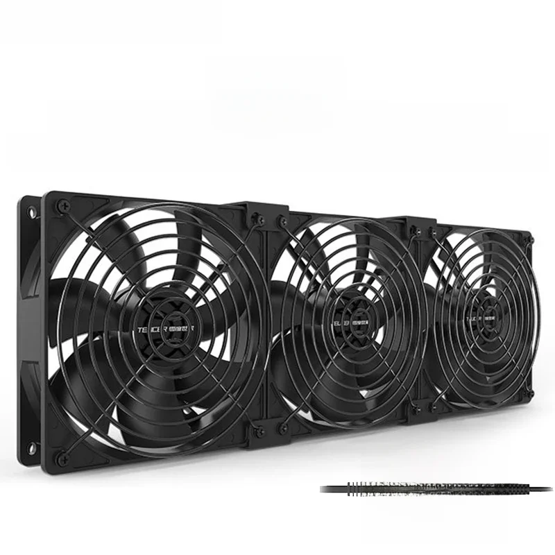 TEUCER B12025 Computer-Server-Lüfter, 220 V, 3000 U/min, Bergbaumaschine, Workstation, Schrank, Lüfter-Set