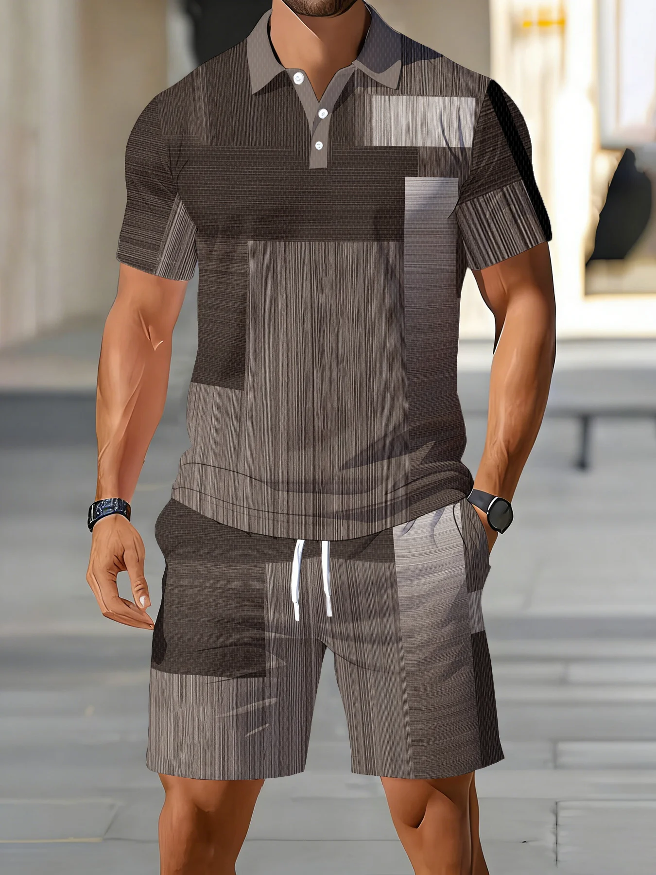 เสื้อโปโลแขนสั้นผู้ชายสไตล์อเม - Men'S Fashion Polo บทวิจารณ์และราคา