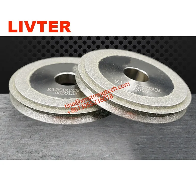 E20SDC180ERM12S Series Grinding Wheel for End Mill Grinders for Tungsten Carbide
