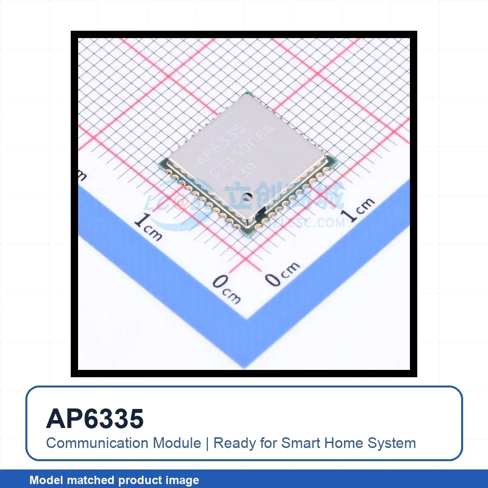 2pcs AP6335 SMD 12x12mm Bluetooth4.0 IEEE802.11a/b/g/n/ac PCM SDIO UART 2.4GHz WiFi Wireless Module for Smart Home System