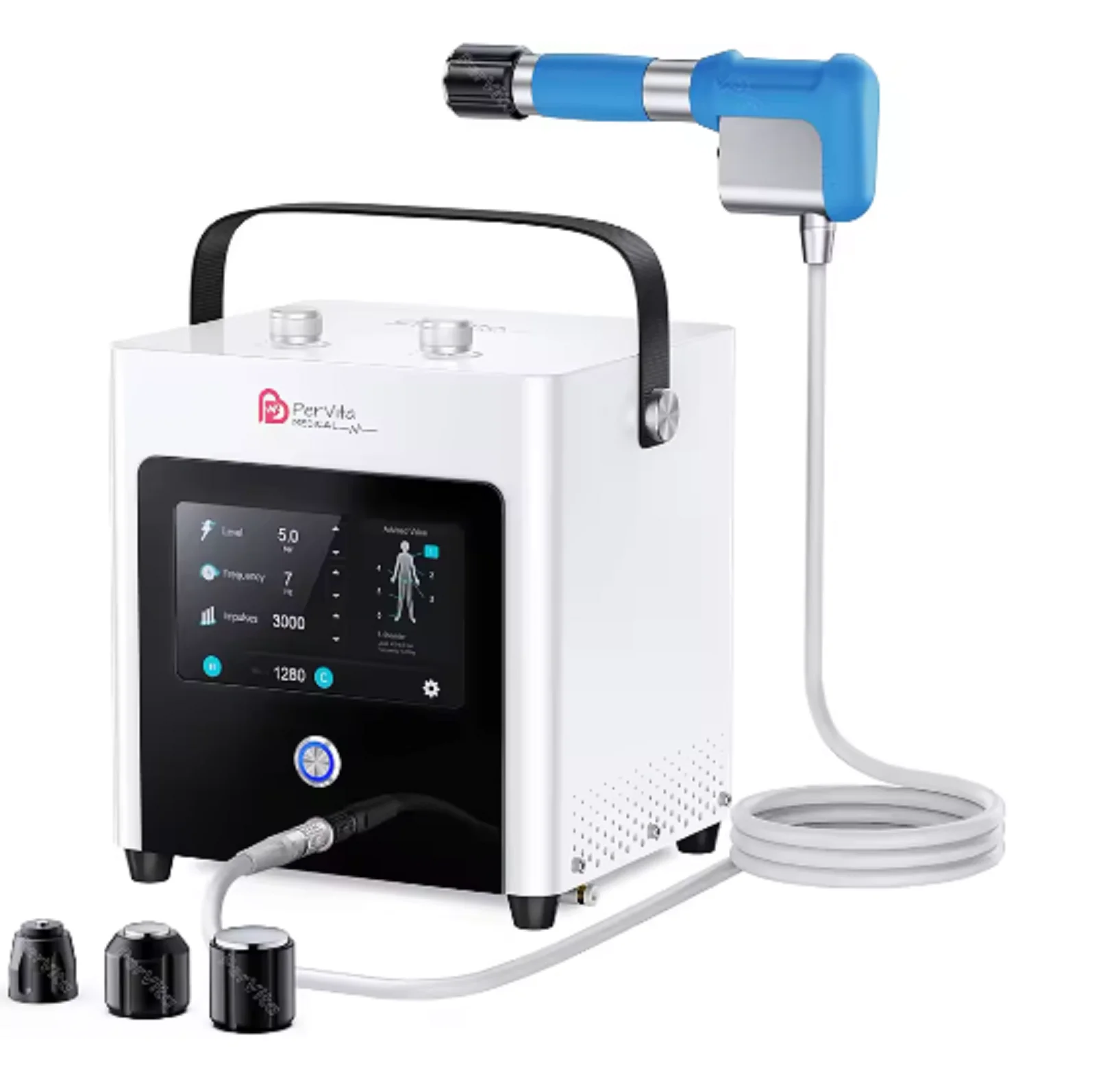 آلة العلاج بموجات الصدمة خارج الجسم لتخفيف الآلام للعضلات والمفاصل آلة العلاج بموجات الصدمات