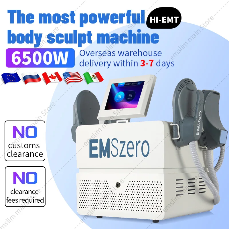 Latest RF DLS-EMSZERO HIEMT Body Sculpting Machine Radio Frequency Cutting-edge Tech Tone Your Body Eliminate Fat Emszero