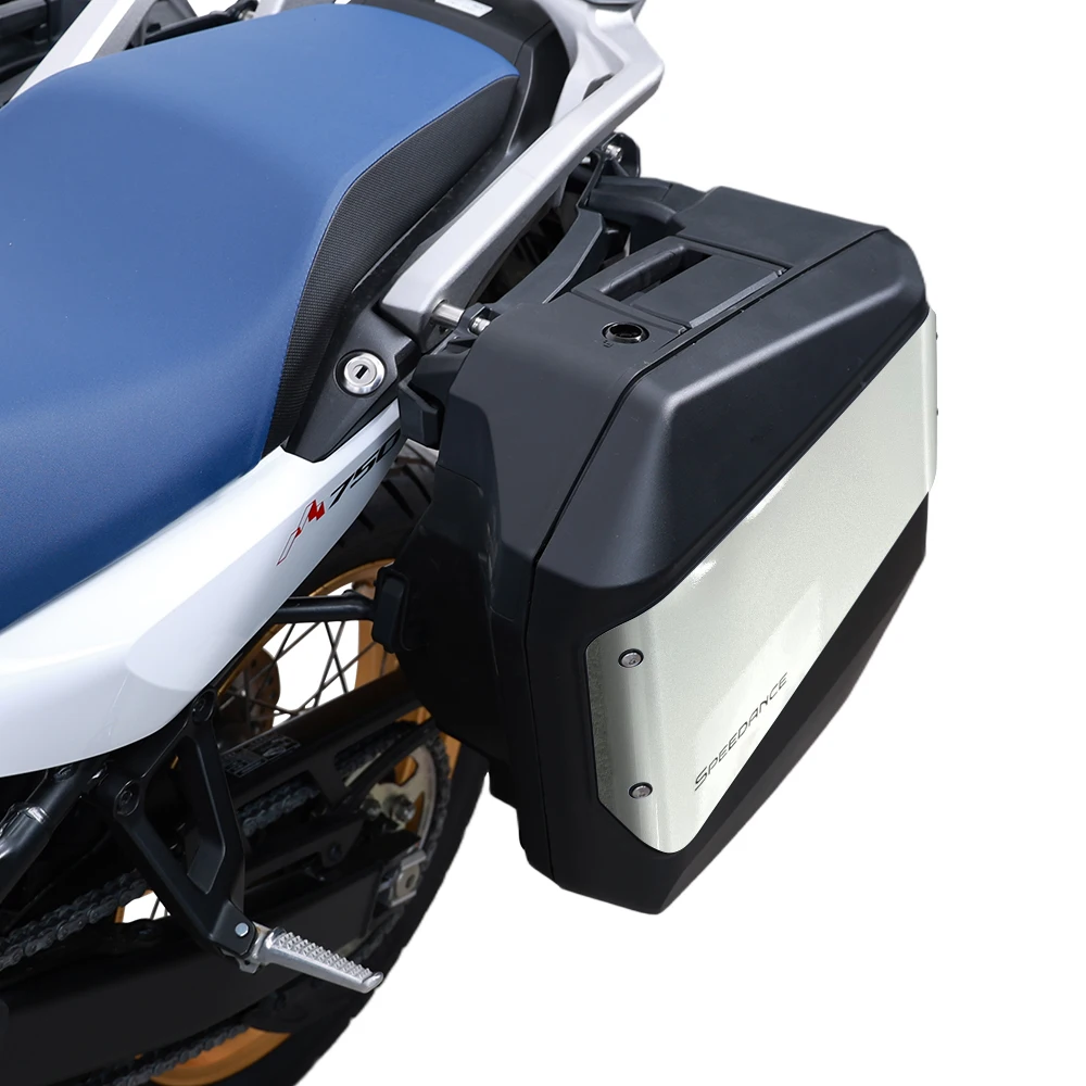 Maletas Laterales para Motocicleta Speedance y Caja de Almacenamiento Lateral Resistente al Agua de PP para Honda XL750
