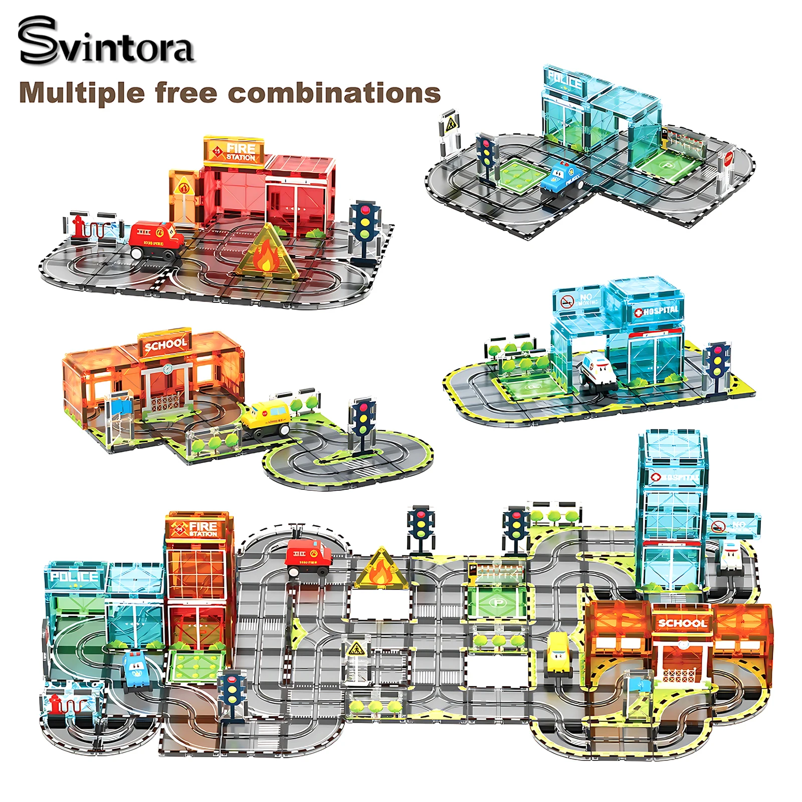 Jouets magnétiques pour enfants, blocs magnétiques STEM, jouets Montessori pour tout-petits, apprentissage préscolaire sensoriel pour les enfants de 3 ans et plus