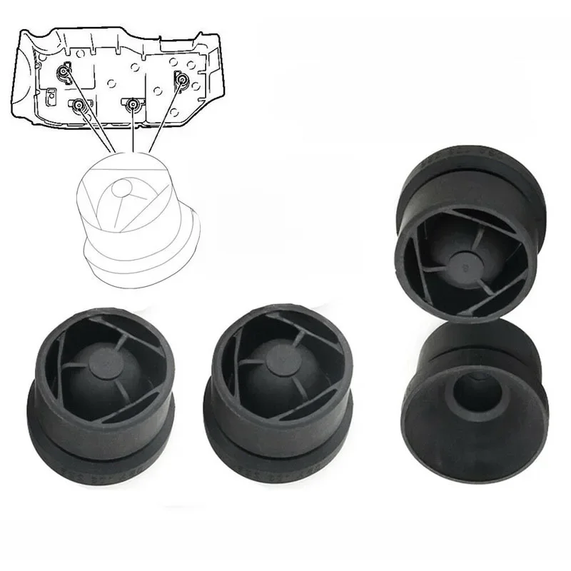 Oeillet de couvercle de moteur, tampon en caoutchouc, montage de pare-chocs, arrêt de jonction, pour Nissan Qashqai J11 VW Skoda Superb Yeti 2010 2011, 4 pièces