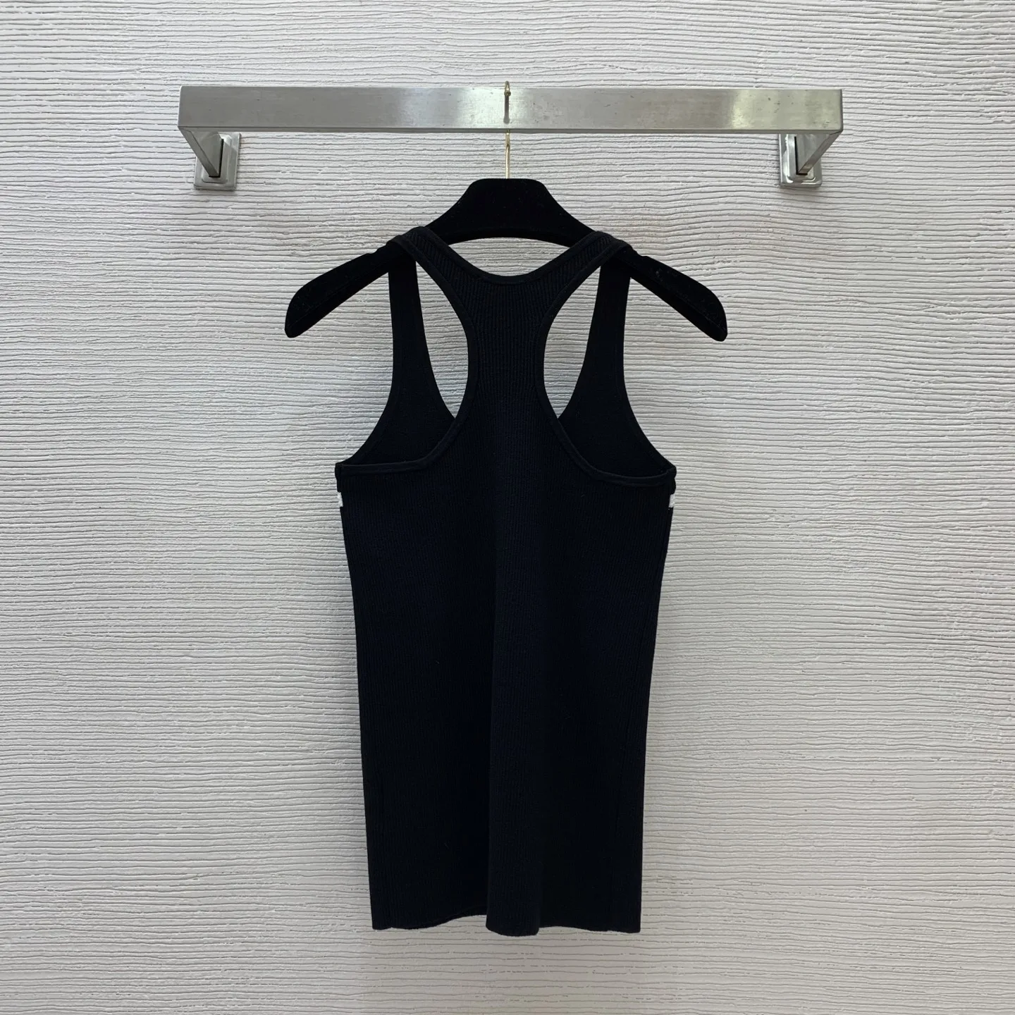 

2025 New Sweater Cashmere Vest Sleeveless Solid Fashionable Versatile Slimming Figure-hugging