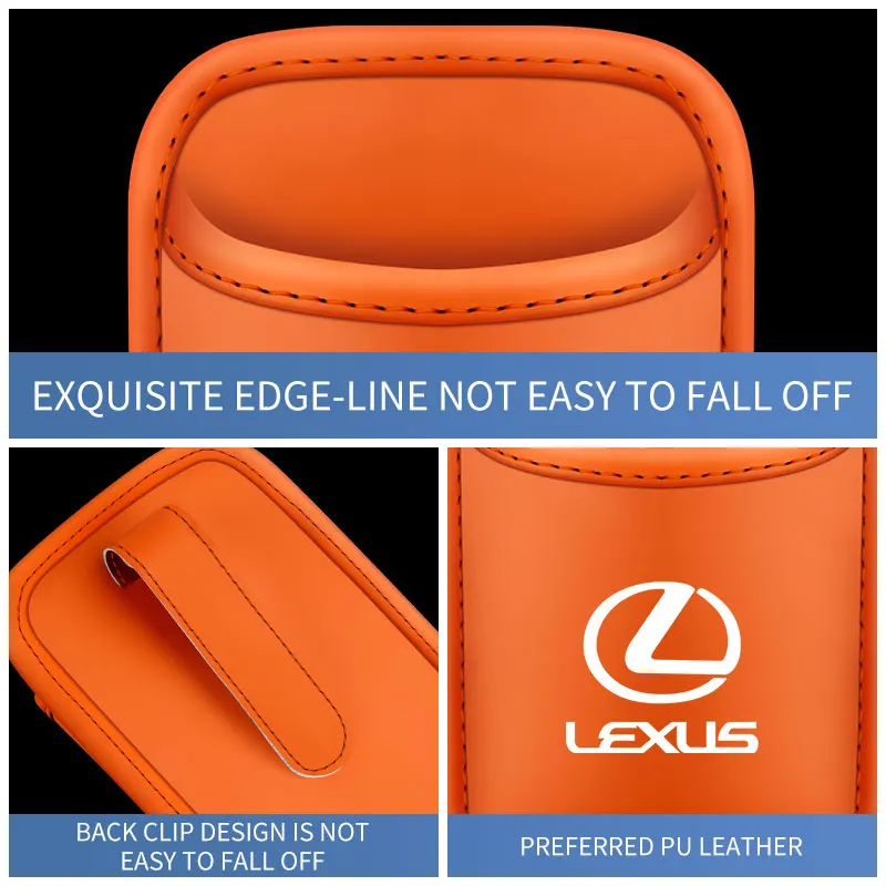 بو الجلود حامل الكأس سيارة صندوق منظم لكزس ES GS IS LS RX NX UX LX GX RC LC RZ CT HS SC ES350 RX350 RX450h LS500h LC500 V