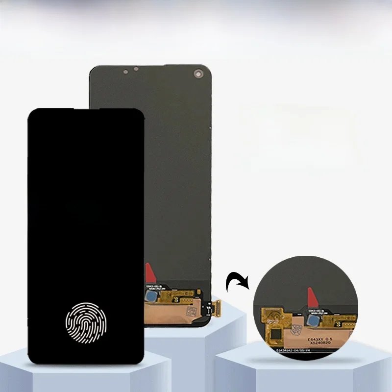 6,43-calowy wyświetlacz Super AMOLED dla OPPO Reno8 Lite 8Lite CPH2343 Wyświetlacz LCD Ekran dotykowy Digitizer Zespół dla Oppo Reno8 Z 8Z Wyświetlacz — zdjęcie 2
