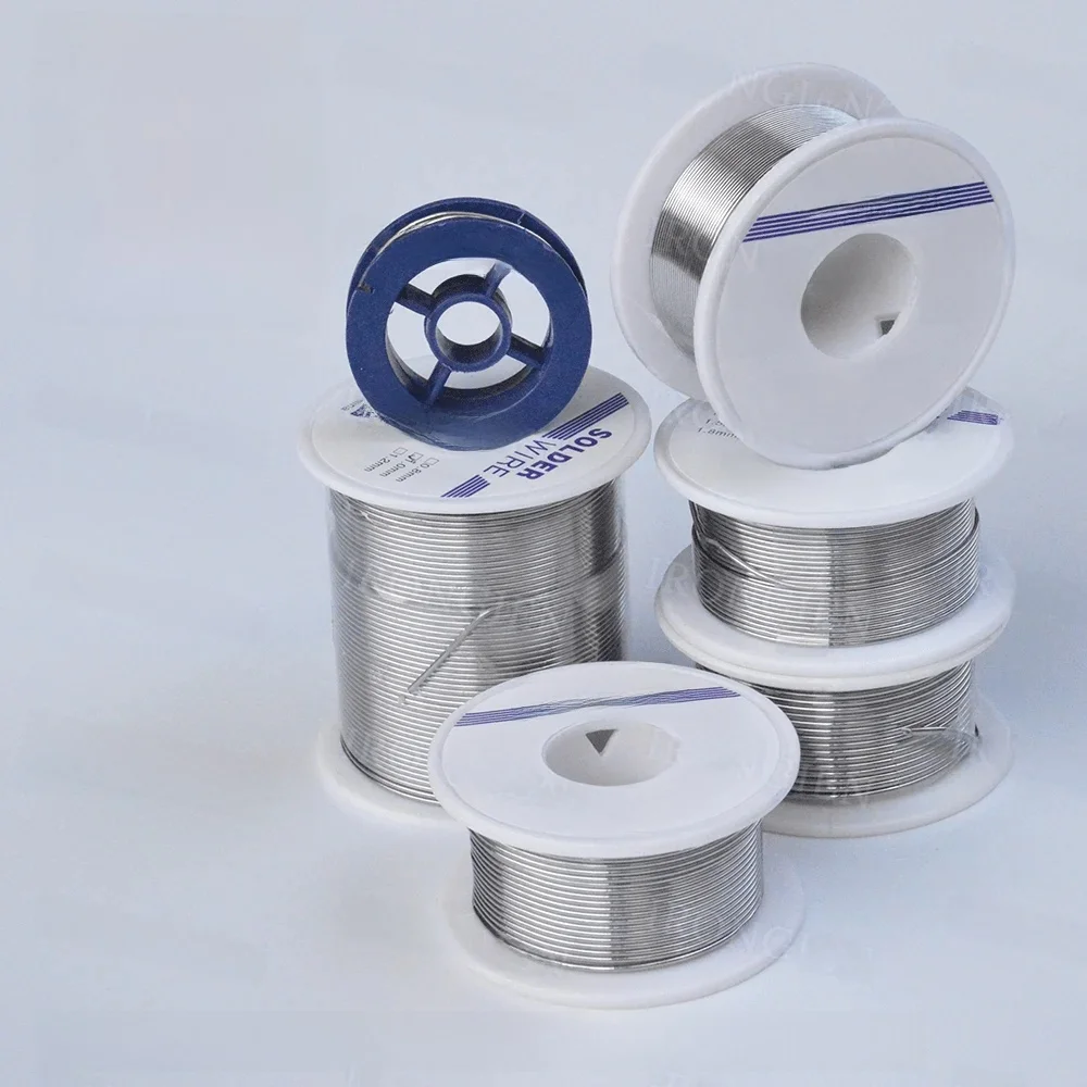 Irongien Hoge Zuiverheid Soldeerdraad 8g50g/Roll Gemengde Tin Rosin Core Dia 0.6-1.5mm Soldeer Lasdraad Voor Elektrisch Solderen - afbeelding 2