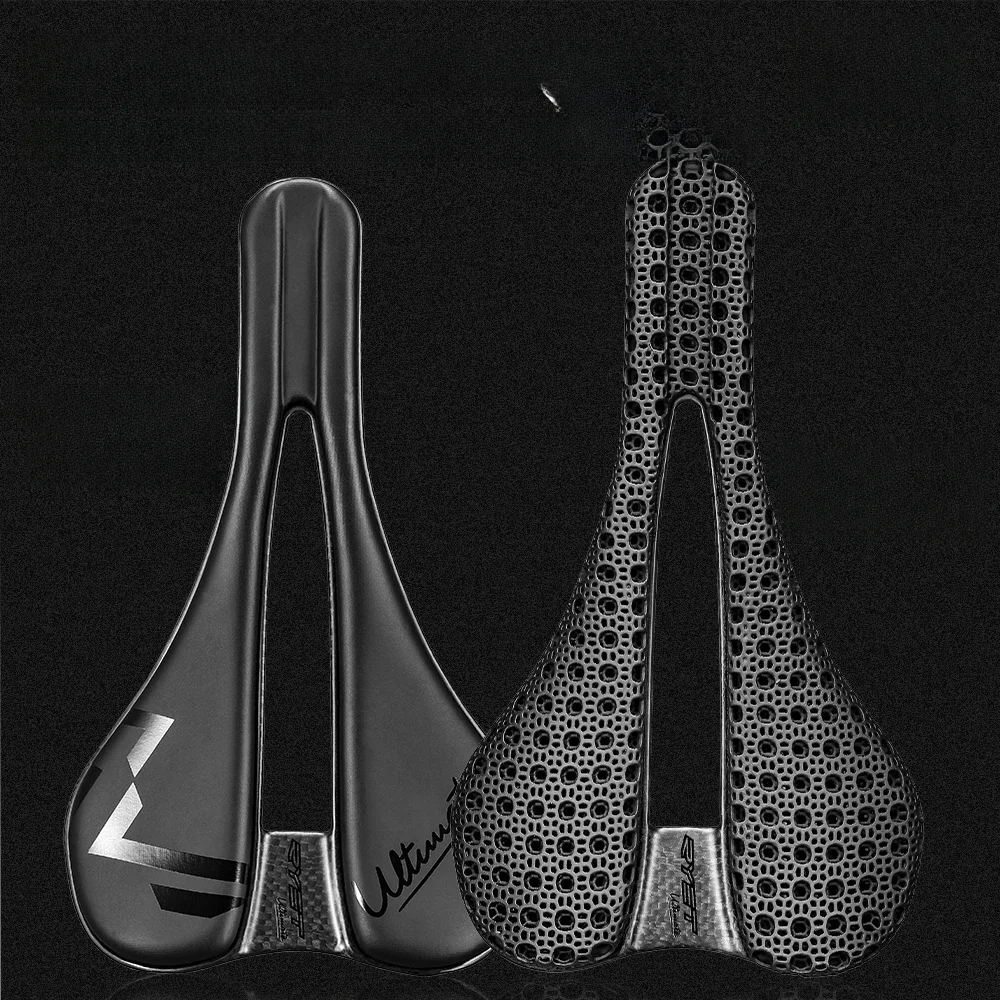 AliExpress Lexon RYET Carbon 3D Printed Saddle 240mm ×140MM Superlight  98g 7*9 Bike Seating For Men Women Triathlon Road MTB Mountain Gravel