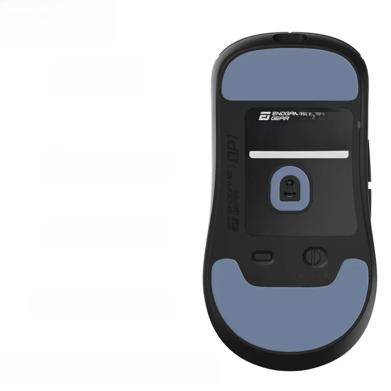 InhabituelWaySports patins à souris pieds ENDGAME GEAR OP1 WE 8K Surface incurvée PTFE Anti-colapse magique glace noir renard