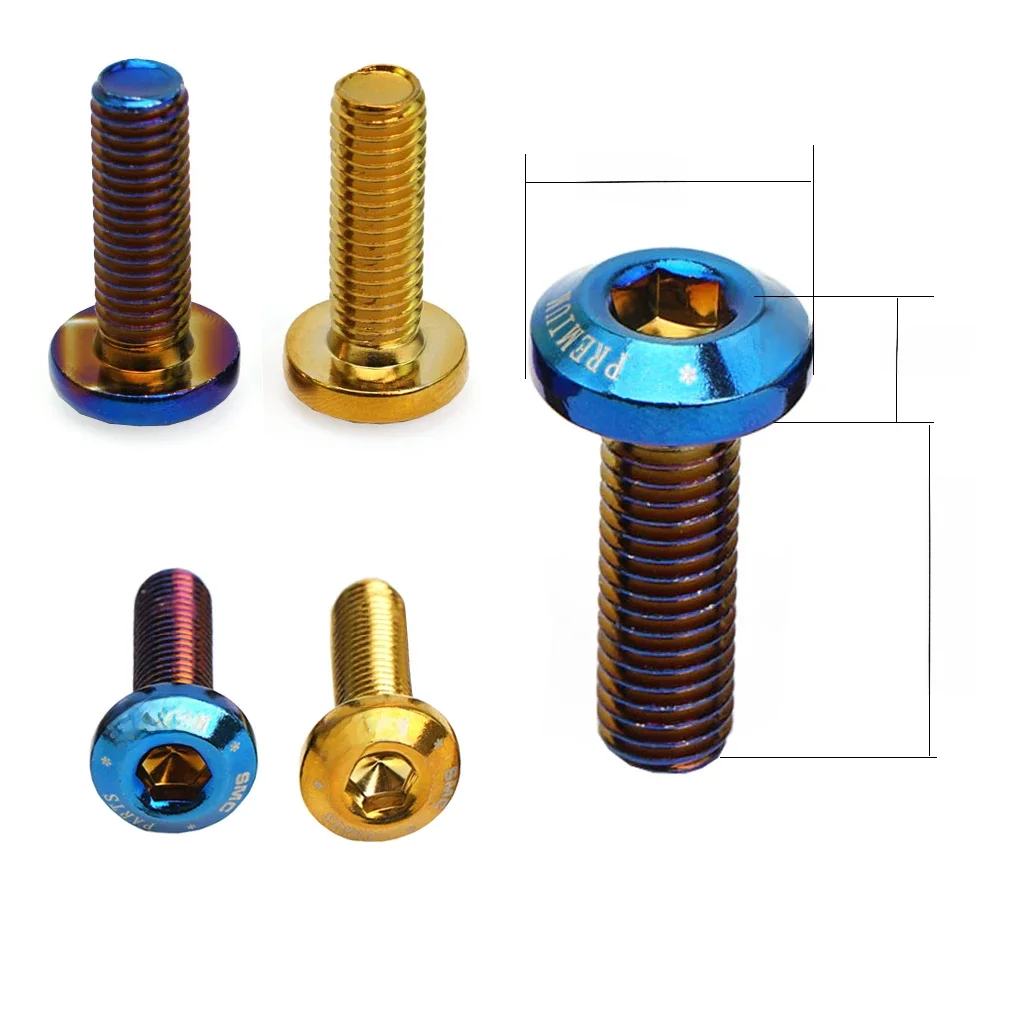 AliExpress Fireyouracing M8 Bolts Stainless Steel Disc Motorcycle Caliper Disk Rotor Screw 25mm 30mm Racing Street Bike Scooter Moto Disc Bolts Gold Blue