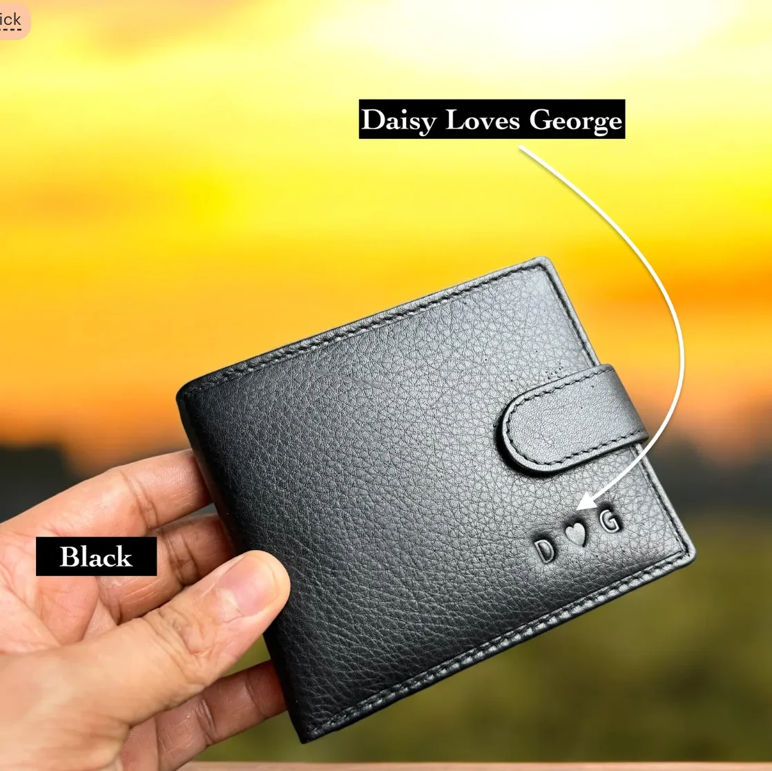 محفظة جلدية مخصصة: آمنة من IT ES RFID، هدية عيد الميلاد في علبة #5