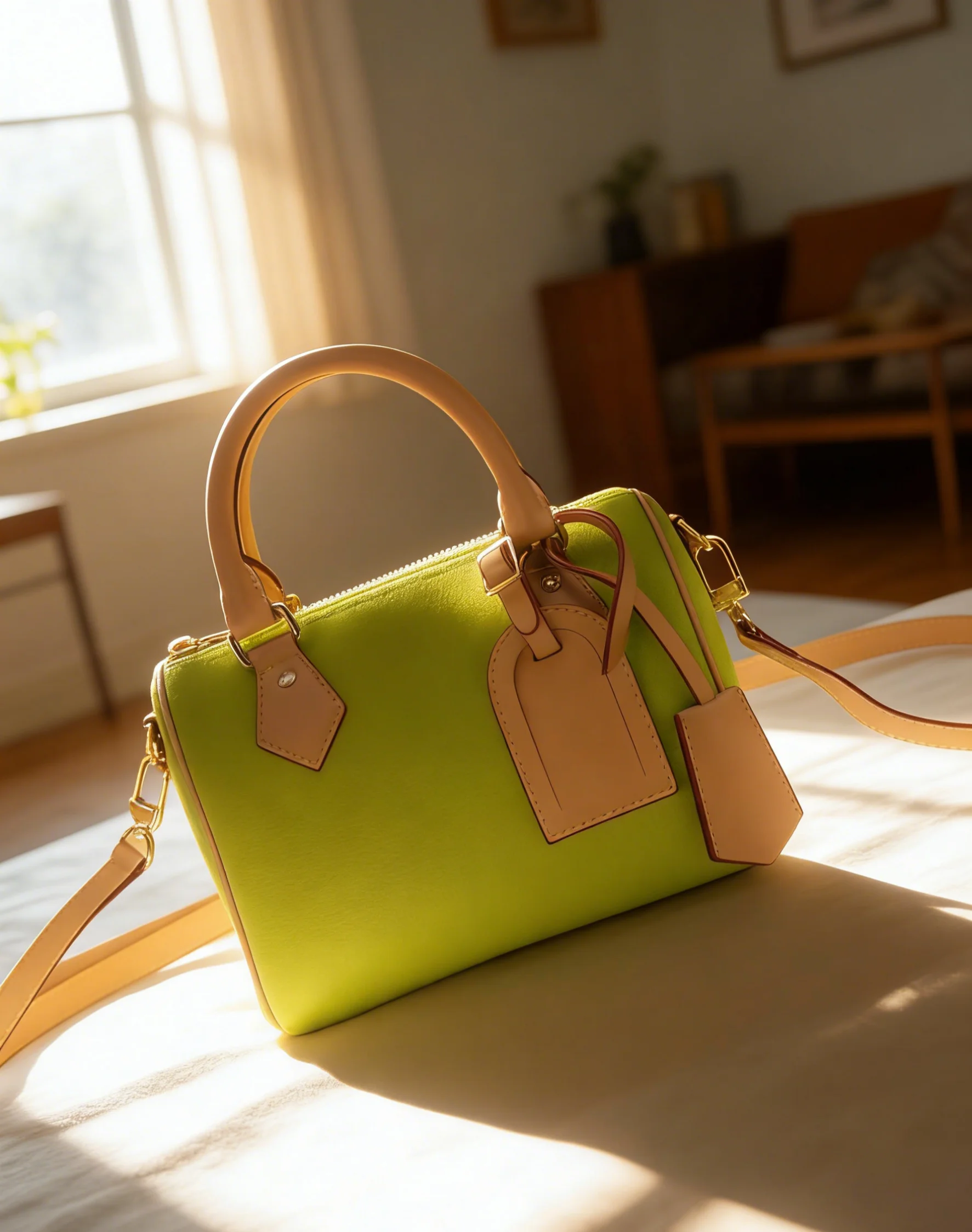 2026 Size: 20.5X13.5X12 cm New Model - Versatile and Fashionable PU Leather Bag - Durable, High-Quality and Affordable