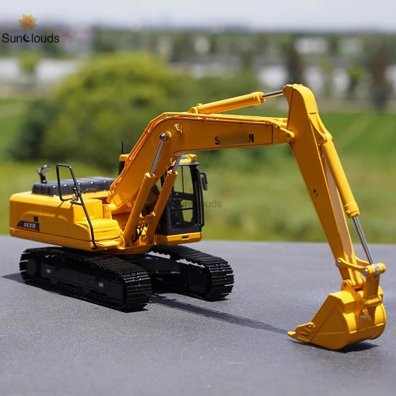 

For SHANTUI Excavator Bulldozer SE27SR New SE215 Alloy 1:35 Scale Die Cast Model Toy Car & Collection Gift & Display & Souvenir