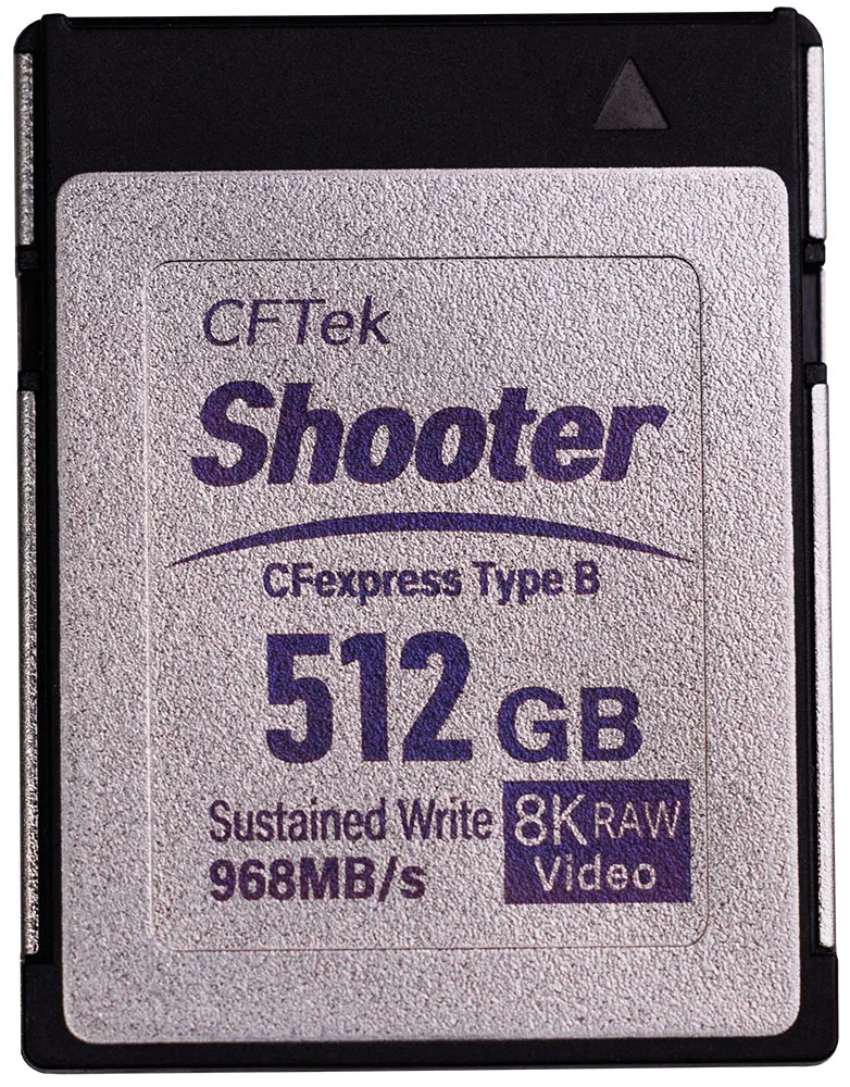 CFTek Shooter CFexpress Type B Memory Card 512GB