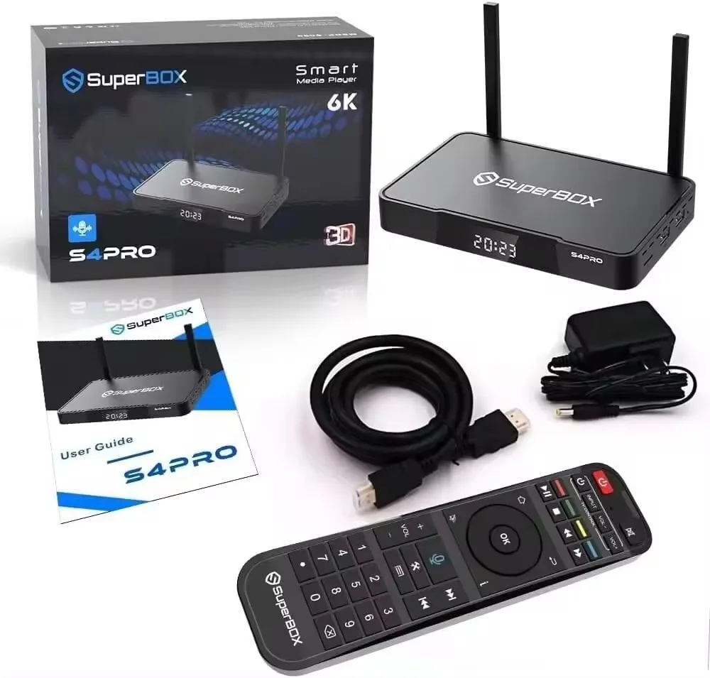 Authentic Superbox S3 Pro Dual Band Wi-Fi Smart Media Player