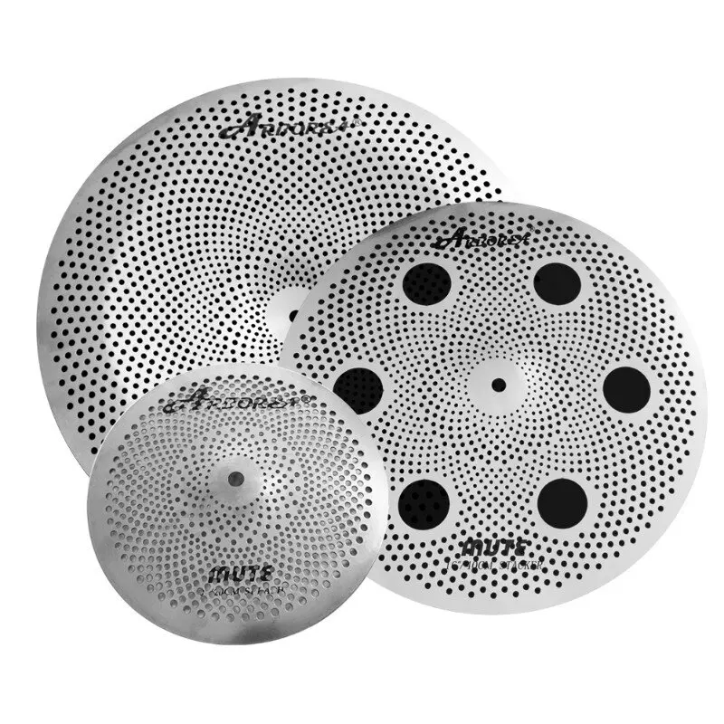 

Набор тарелок Arborea Silver Low Volume, 3 шт.: 10-дюймовая тарелка-сплэш, 16-дюймовая тарелка-стэккер Ozone, 18-дюймовая тарелка-чайна для барабанной установки