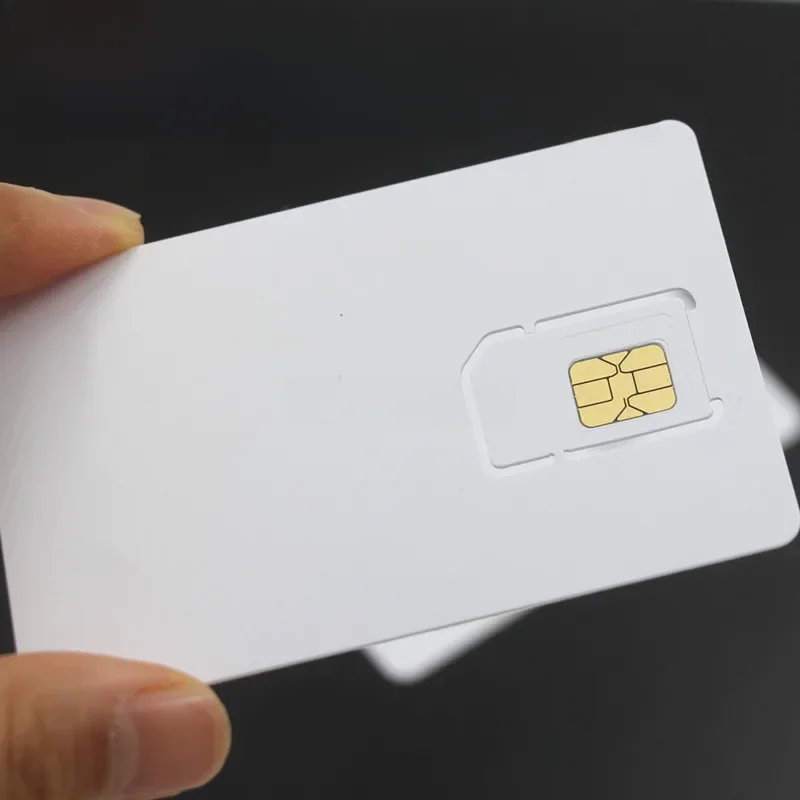 10 PCS zapisywalny programowalny puste SIM USIM 4G LTE WCDMA GSM Nano karty Micro SIM 2FF 3FF 4FF dla operatora telekomunikacyjnego — zdjęcie produktu 4