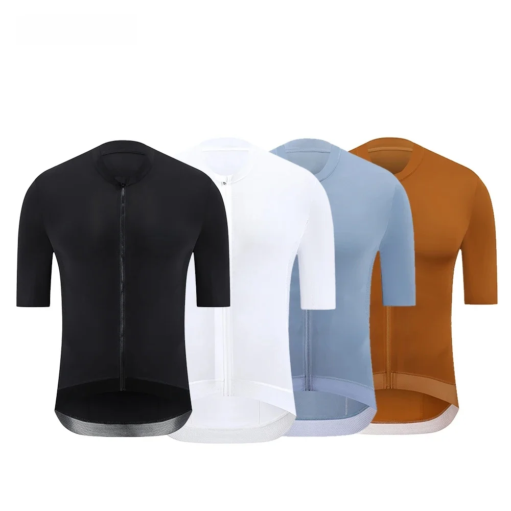 AliExpress HISERWA Men Cycling Jersey Short Sleeve Summer Road Breathable Bike Jersey Pro Team Race Fit Cycling Clothing MTB Bicycle Shirts
