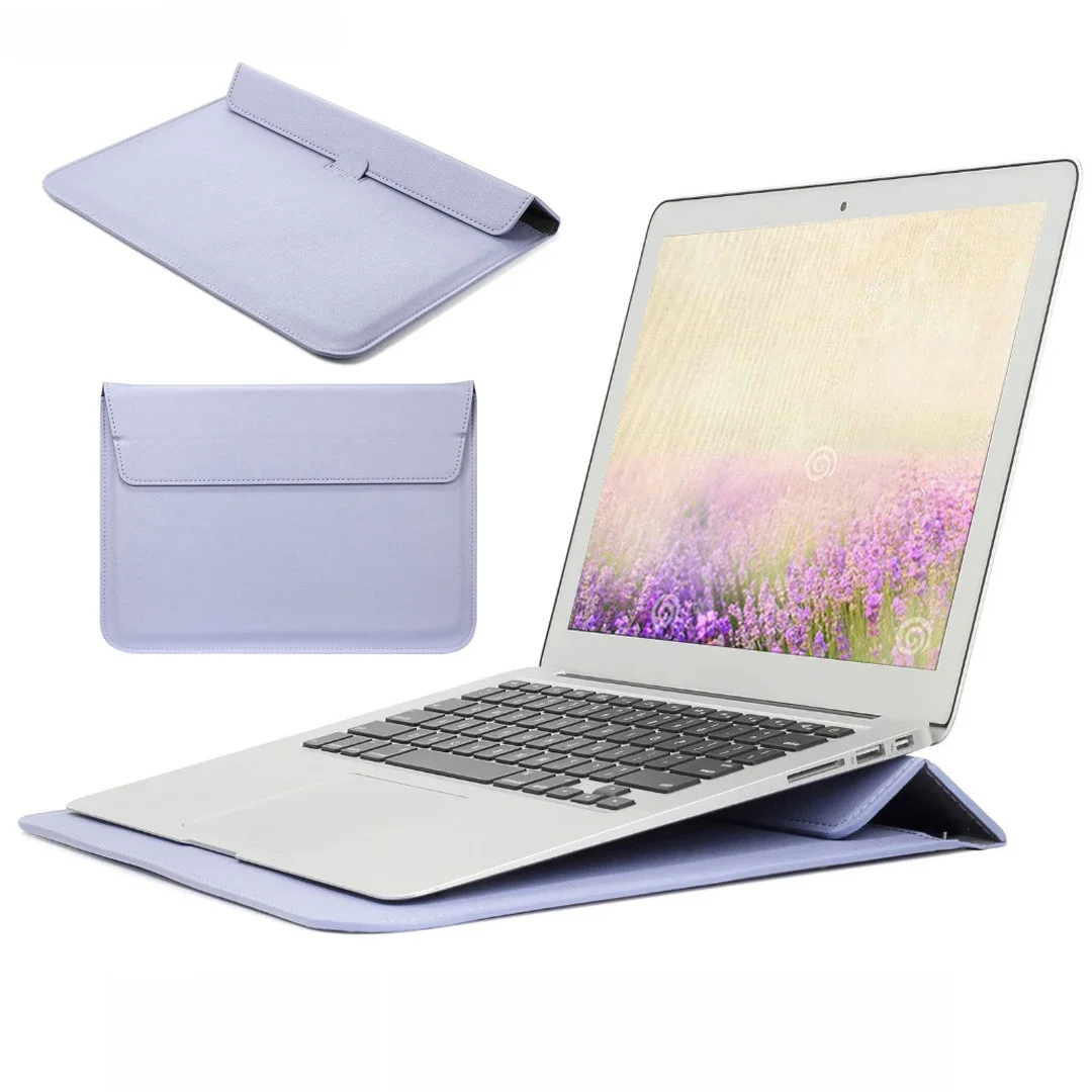 Pokrowiec na laptopa z podstawką do Apple Macbook Air 13, etui M5 M4 M2 Pro 13 16 15, futerał na Macbook Pro 14, pokrowiec M5 M1 M3 2023, torba — zdjęcie produktu 7