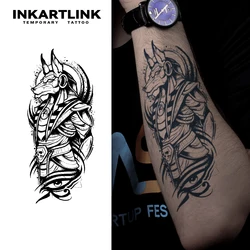 Wolf temporary tattoo sticker, waterproof magic tattoo, lasts to 15 days fake tattoo, semi permanent tattoo