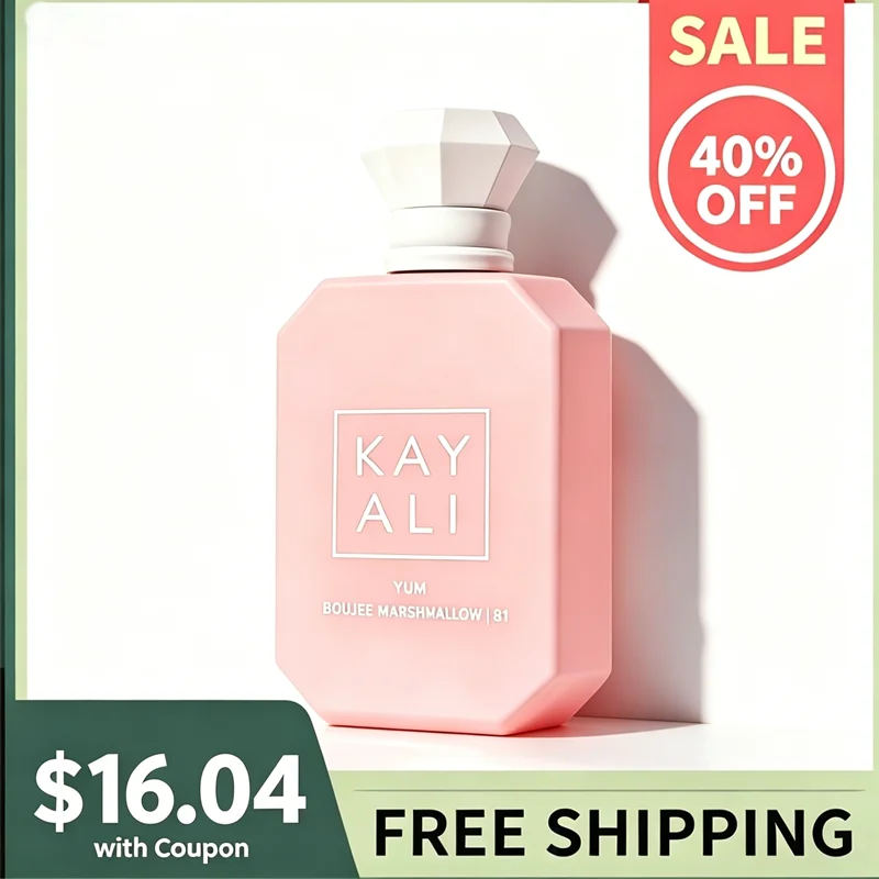 KAYALI Yum Boujee Marshmallow 81 Eau de Parfum Intense 100ml Vanilla Amber Musk Perfume for Women