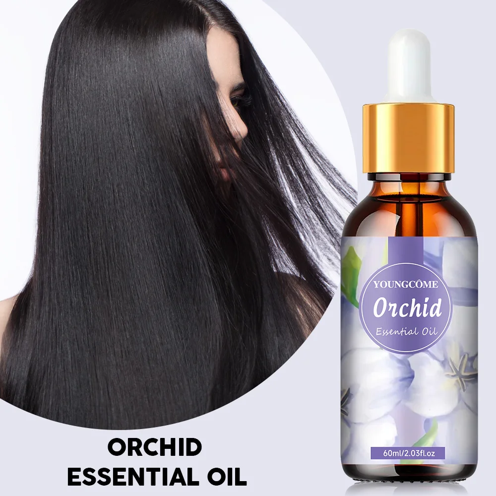 

ORCHID Plant Essential Oil SPA Moisturizing Comfortable Calming Nourishing and Moisturizing Massage Essence hair conditioner new