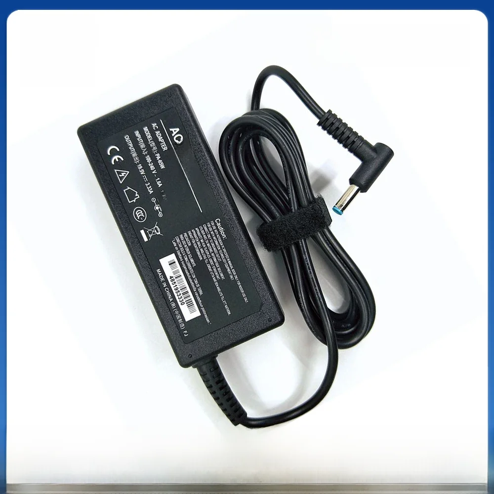 Adaptateur de chargeur pour ordinateur portable, 19.5V, 3,33 a, 65W, 4.5x3.0mm, pour HP Envy 17-j010us Pavilion 15-j000, Chromebook 11 G4 G5 EE 14 G3 246 G4 248