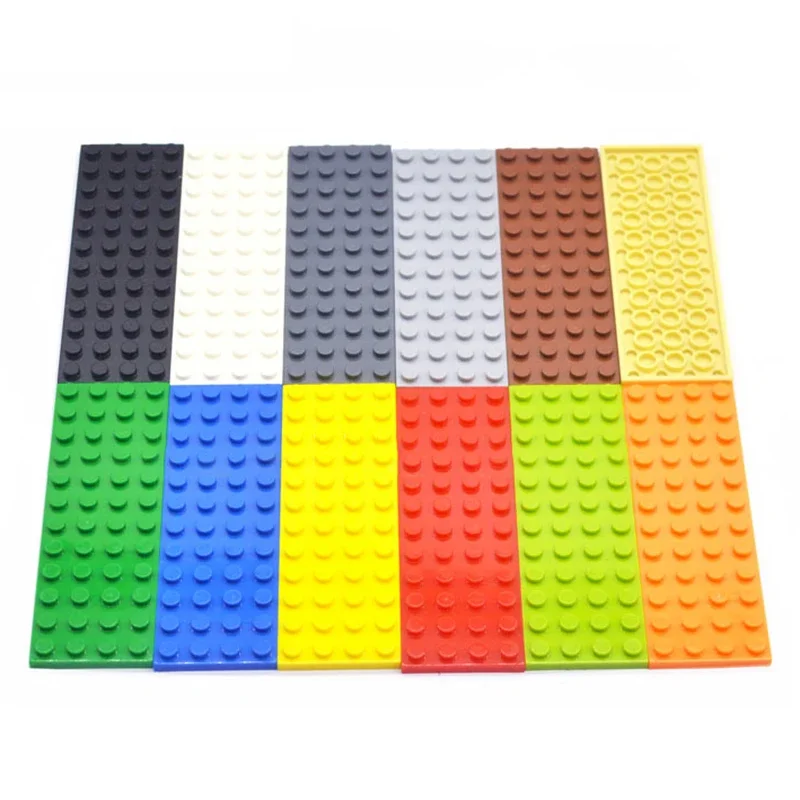 Blocs de construction à figurines fines, briques 4x12 points, éducatifs et créatifs, compatibles avec la marque, jouets en plastique pour enfants, 10 pièces, 3029