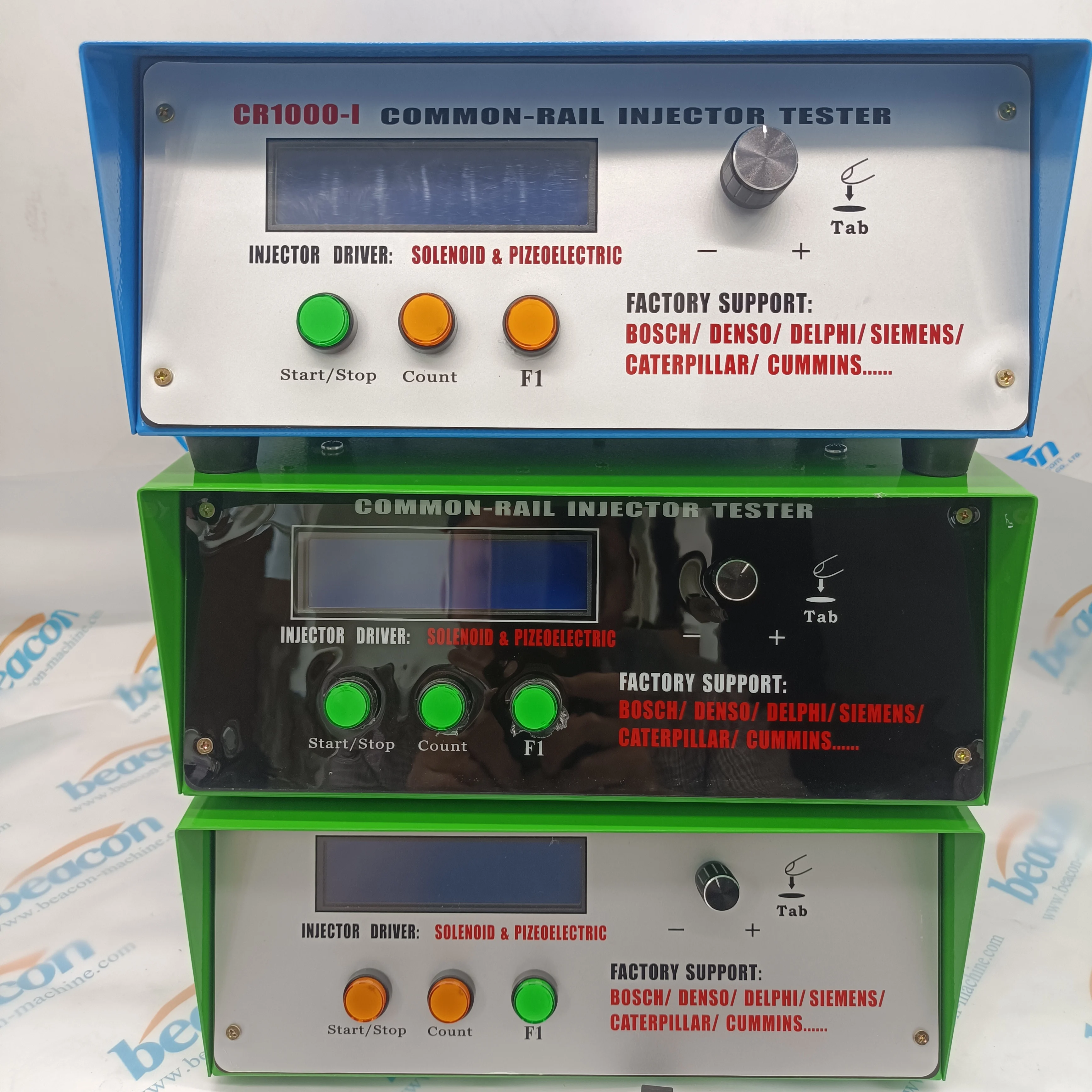CR1000-I Common Rail Piezo Injector Pulse Pressure Tester Simulator for Bosch Denso Delphi Siemens Cat