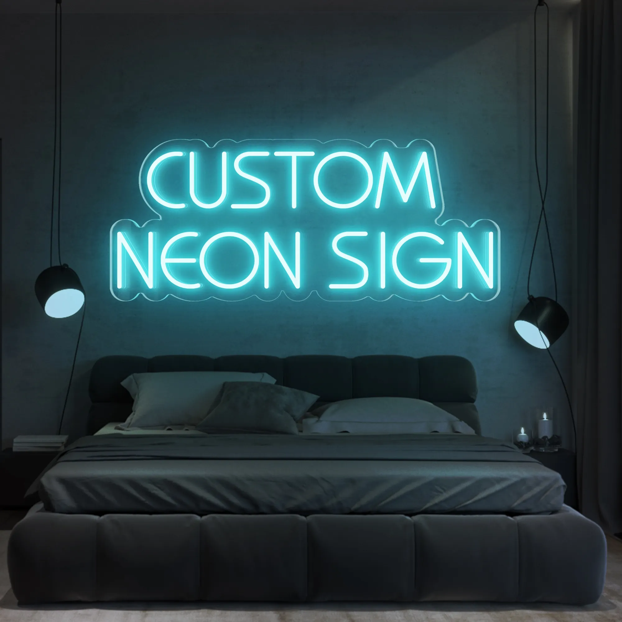 Imagem -02 - Sinais de Néon Personalizados Logotipo de Néon de Negócios Personalizado Sinal de Néon Led para Decoração de Escritório Arte Néon Logotipo da Empresa Personalizado Decoração de Sinal de Néon