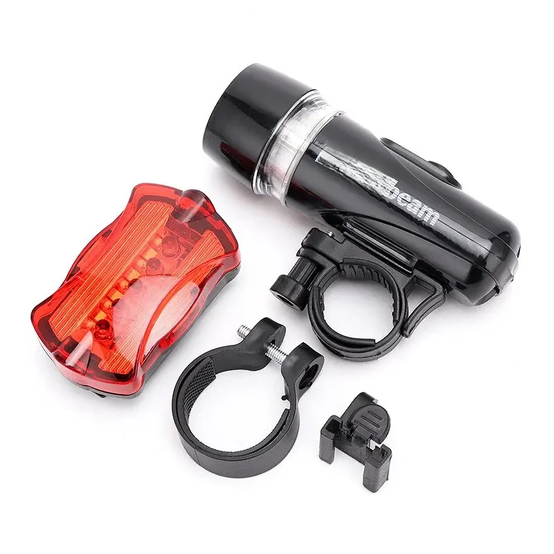 AliExpress NONE 5LED Bike Light MTB Road Bicycle Headlight Butterfly Back Rear Taillight Cycling Safety Warning Light Bicycle Lamp Flashlight