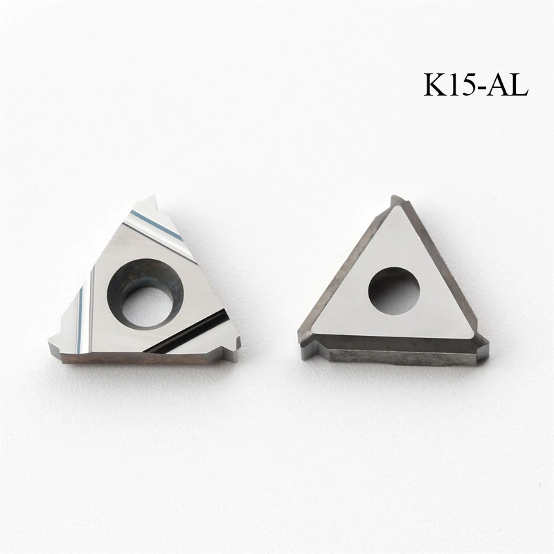 10PCS DESKAR 16ER 16IR AG55 AG60 11ER 11IR 1.0ISO 1.5ISO A55 A60 K15 Taglierina Threading Utensili di Tornitura Tornio CNC Per Alluminio