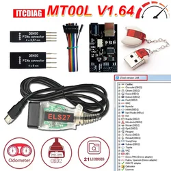 MTool V1.64 Rollback Programming Mileage Adjustment Correction Tool Programеr Software Dongle Denso Adapter Denso Pin Wire Cable