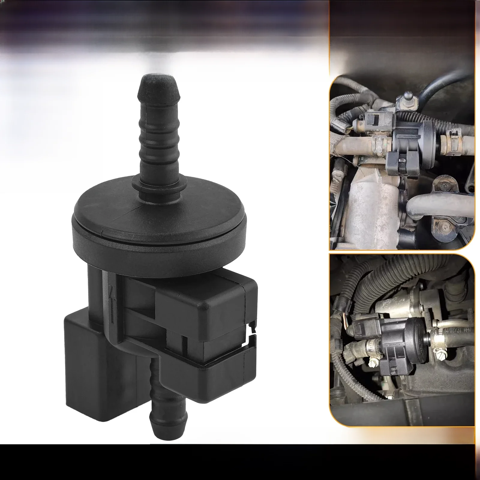 Vanne de purge pour cartouche de vapeur, contrôle de purge, N80, 0280142431, 06E906517A, A4, A3, horizon, A8, 2.0, TFSI, VW Mk5, Mk6, Golf GTI, Jetta, Passat