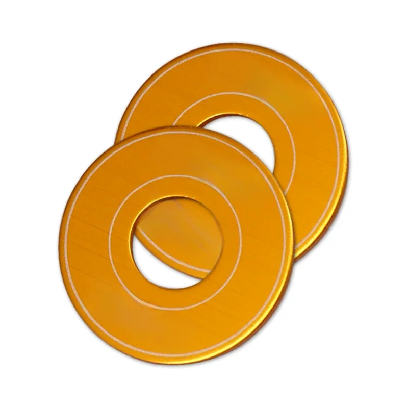 JEToghidden-Anneau d'interrupteur en alliage d'aluminium, 3 voies, rondelle d'interrupteur, 514-up, sélecteur pour LP EPI, électrique JEPart, 2 pièces