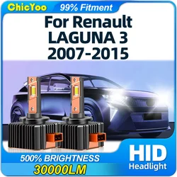 LED Car Headlight Bulbs 30000LM Super Bright HID Xenon Lamps 12V For RENAULT LAGUNA 3 2007-2009 2010 2011 2012 2013 2014 2015