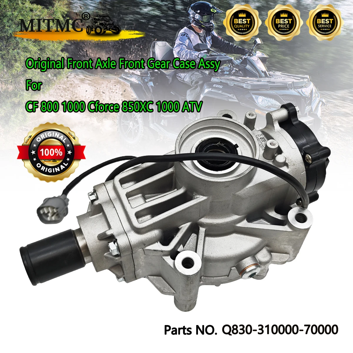 

Original Front Axle Front Gear Case Assy For CF 800 1000 Cforce 850XC 1000 ATV Q830-310000-70000 QUAD PARTS