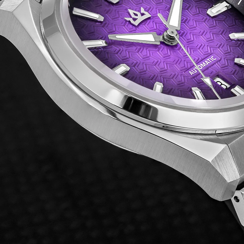 ADDIESKIN K014 Men's Automatic Watch Shell Cameo Relief Dial ST2130 Movement Sapphire Crystal BGW9 Luminous 200m Waterproof