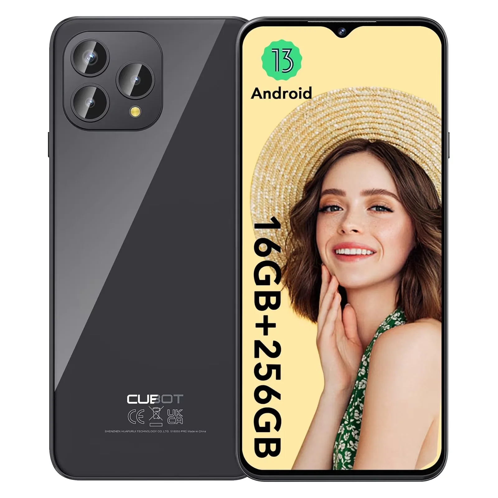 Cubot P80 [256GB] ROM, 16GB(8+8GB) RAM, Octa-core, 6.583