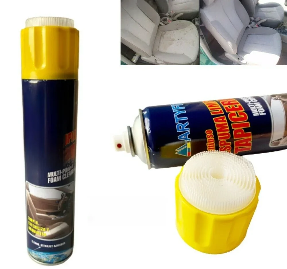 Limpia tapiceria profesional 650ml limpiatapiceria espuma aromatiza e esteriliza