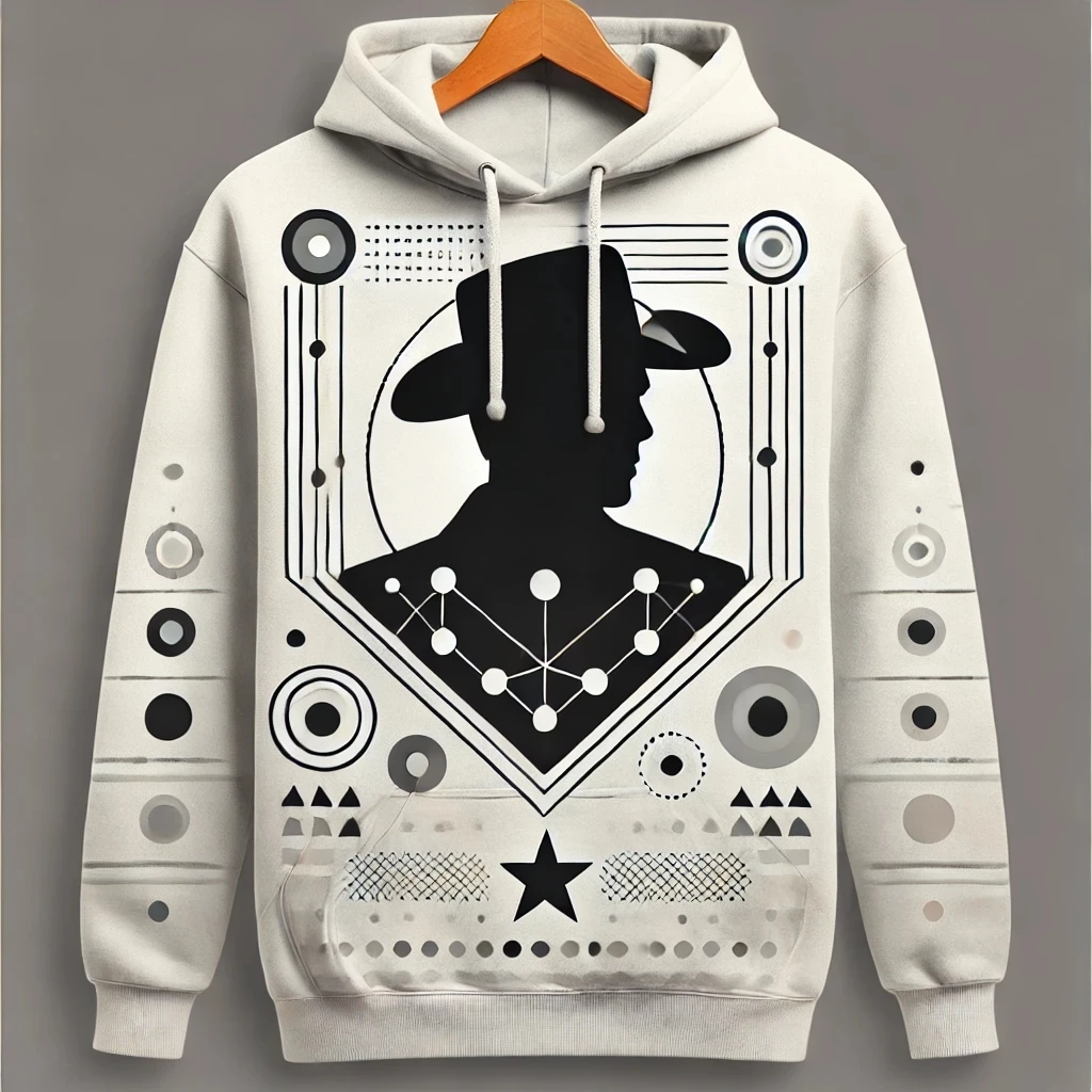 New Men's European And American Singers 3D Print Hoodies Male Casual Sweatshirts Hooded Oversized Pullover Tracksuit Coats