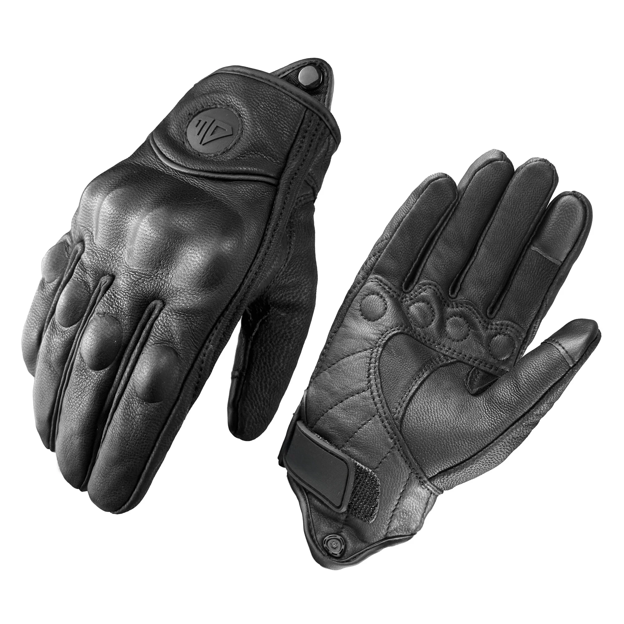 AliExpress NONE Motorcycle Gloves Motocross Summer Genuine Leather Breathable Tactical Racing Motocross Motorbike Electric Bicycle Cycling