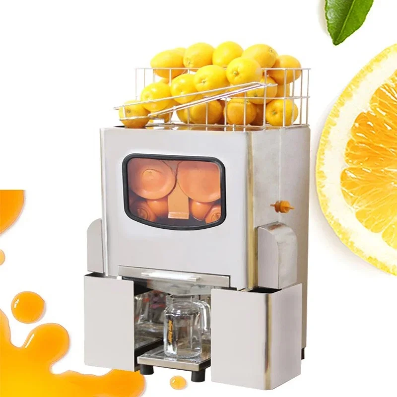 Electric Fully Automatic Orange Juice Processing Machine, Commercial Grapefruit Lemon Extruder