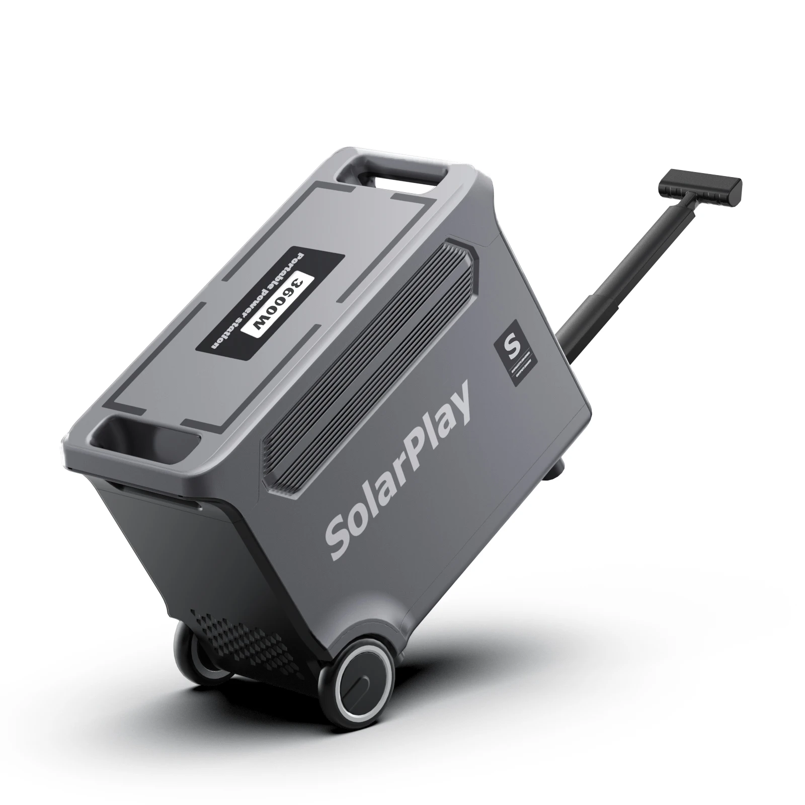 SOLARPLAY Q3600 ポータブル電源 3840WH LiFePO4バッテリー 3600W