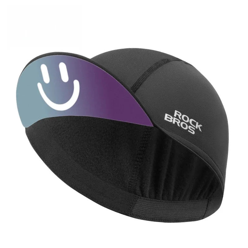 ROCKBROS Zimowa czapka kolarska Cieplejsza czapka Wiatroodporna czapka termiczna Wyściółka do kasku Mężczyźni Kobiety Outdoor Running MTB Road Bike Nakrycie głowy Kapelusz — zdjęcie 2