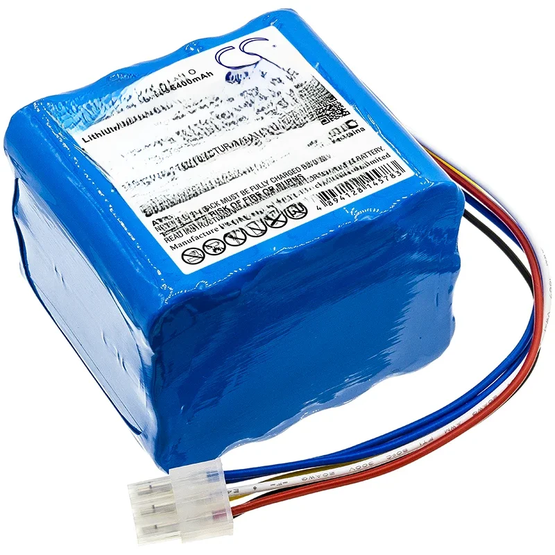 Medical 6400mAh /92.16Wh Battery For Bellavista:030.811.020  110807-O  300.784.00  H2B360 Respirator IMT Medical：Bellavista 1000
