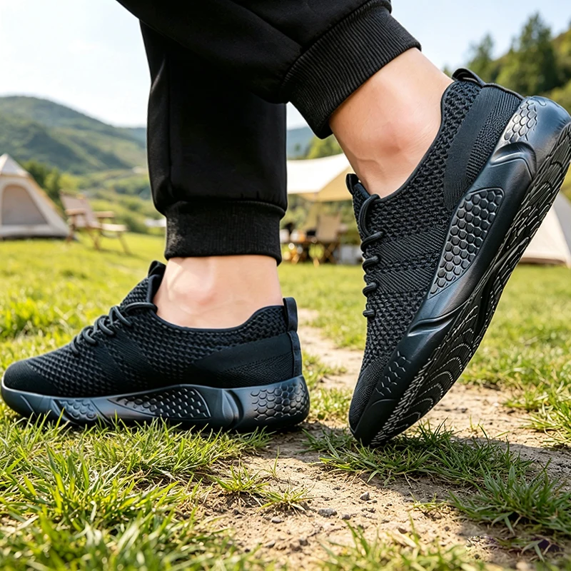 Damen-Sneaker mit Breiter Pass – Knit Fabric Lace Up Sneakers Bewertung und Preis